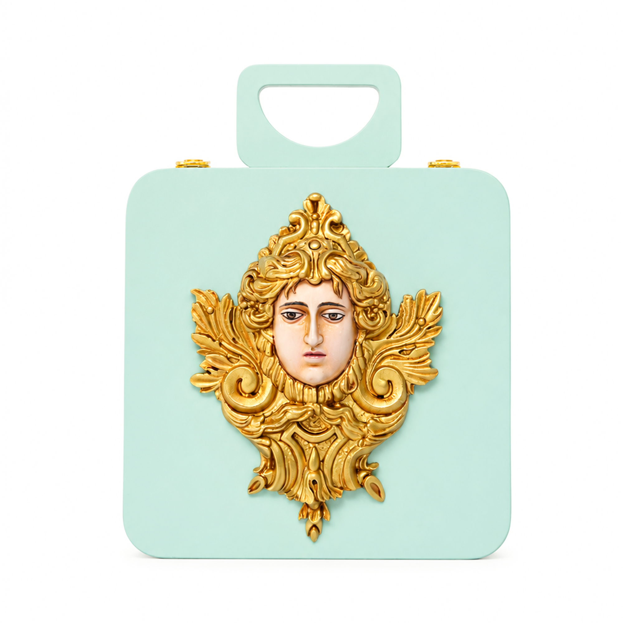 Baroque Face Handbag