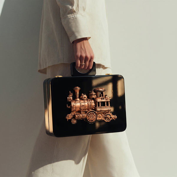 Vintage Train Handbag