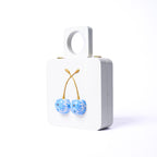 White Cherry Handle Bag