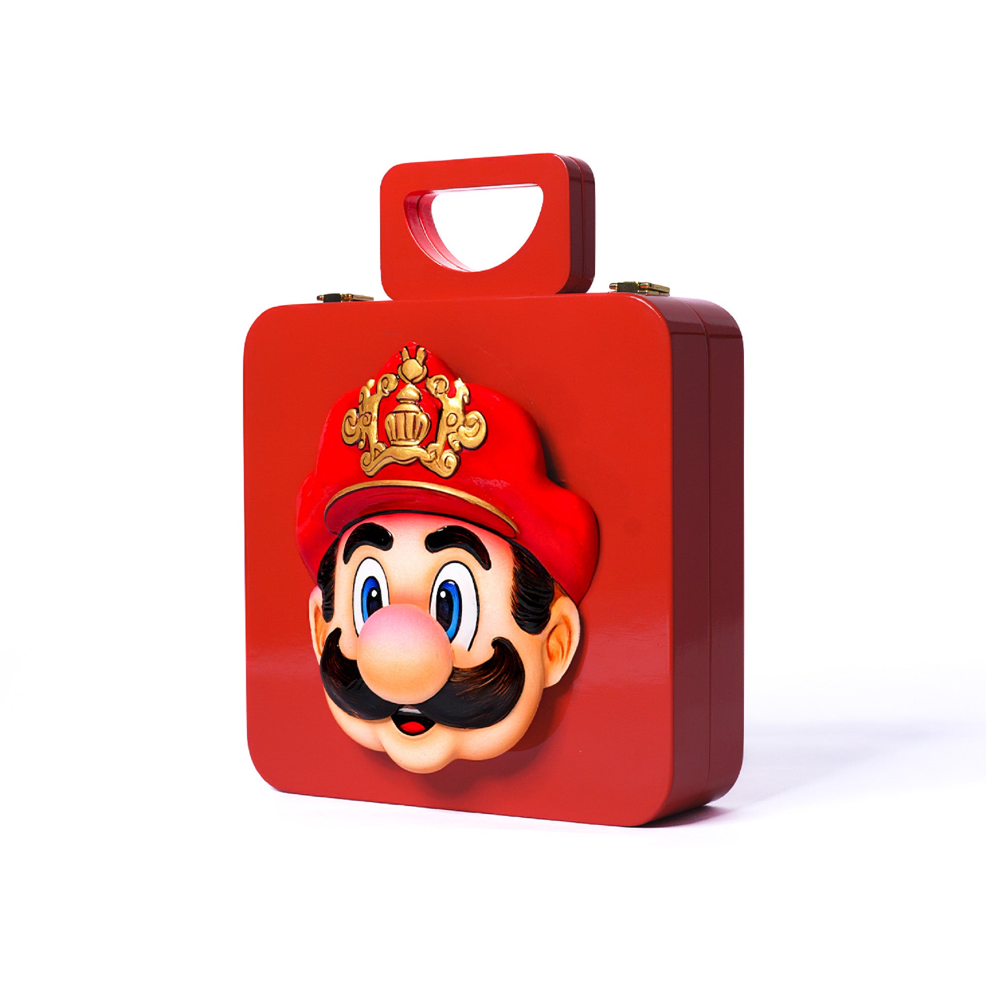 Red Pop Character Handle Bag