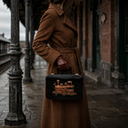 Vintage Train Handbag