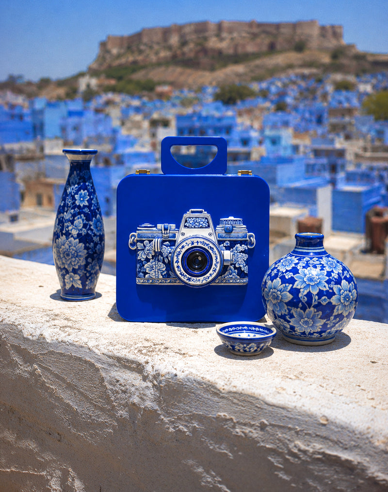 Blue Pottery