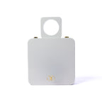 White Artistic Elephant Handle Bag