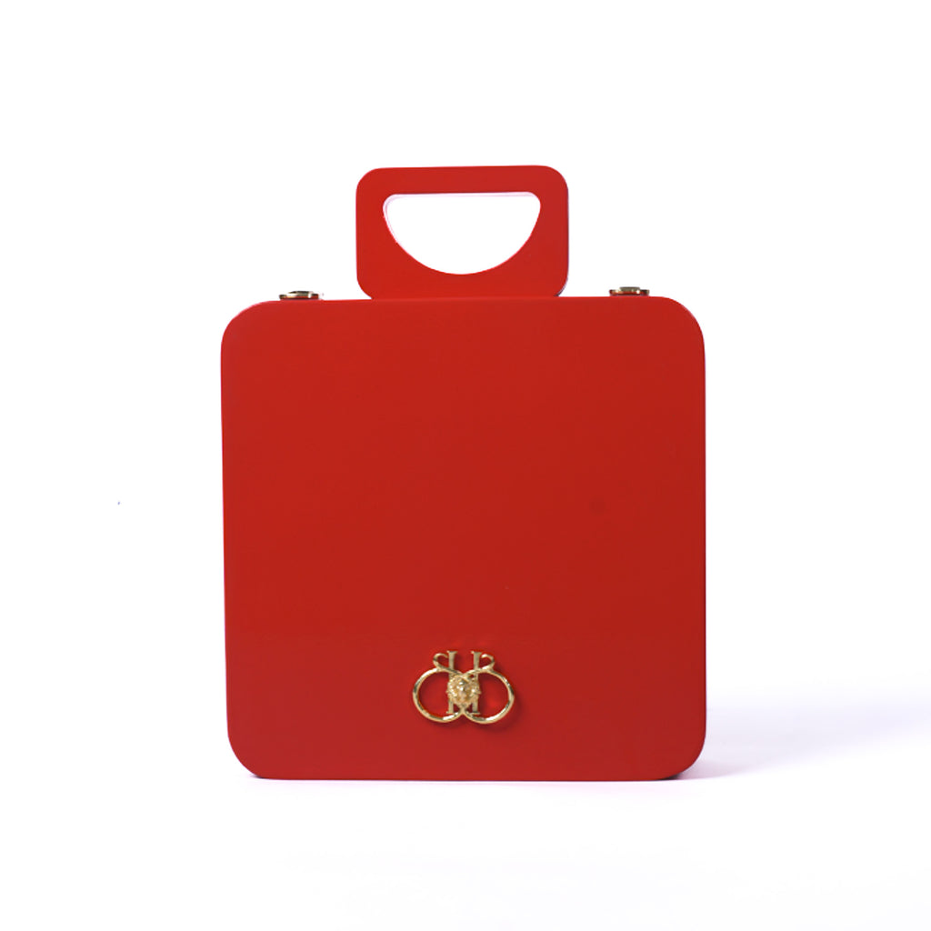 Red Pop Character Handle Bag