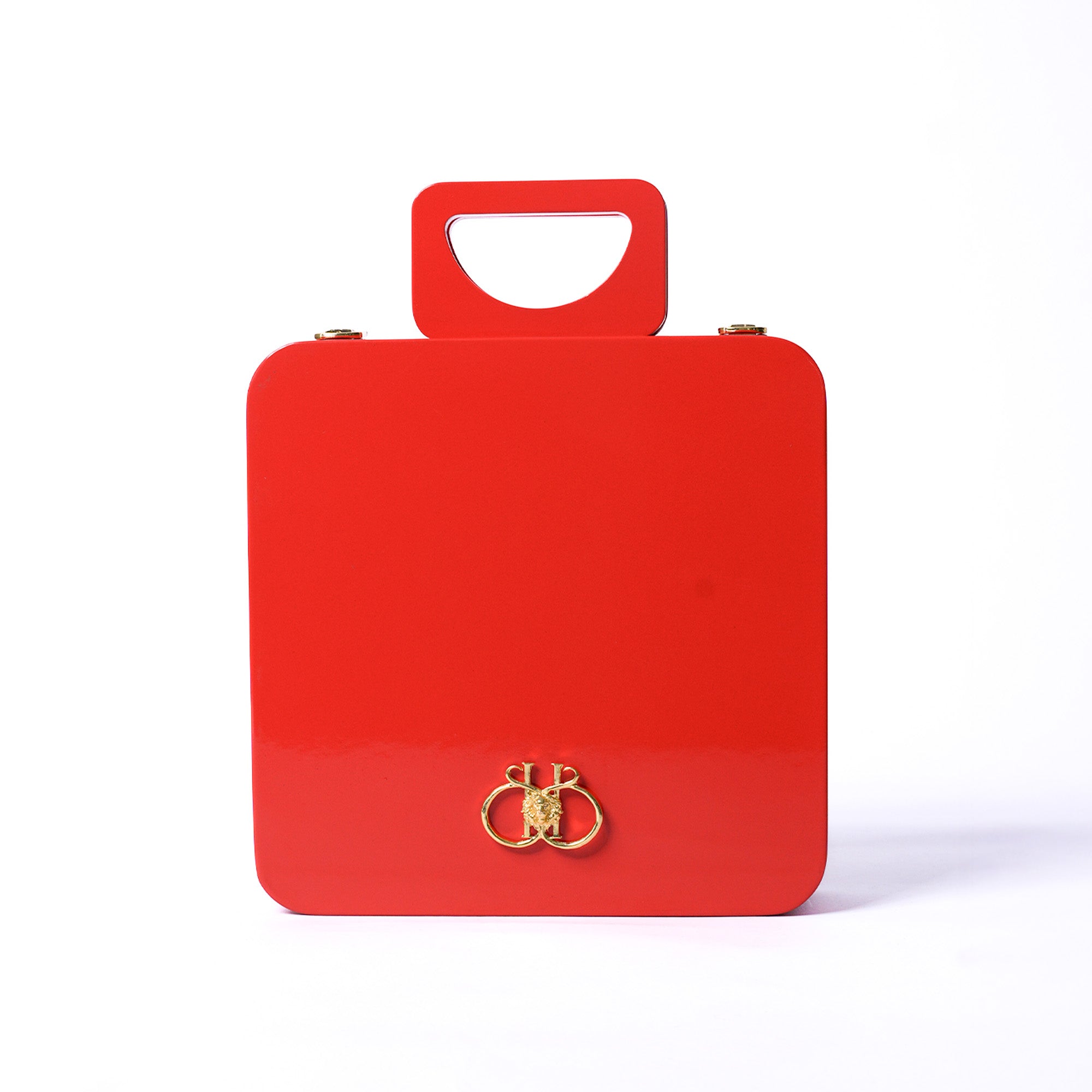 Red Octopus Handle Bag
