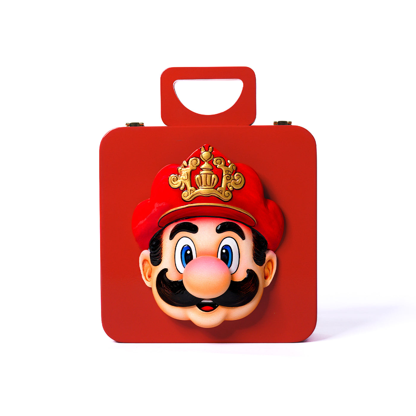 Red Pop Character Handle Bag