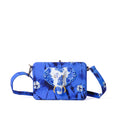 Blue Porcelain Elephant Sling Bag