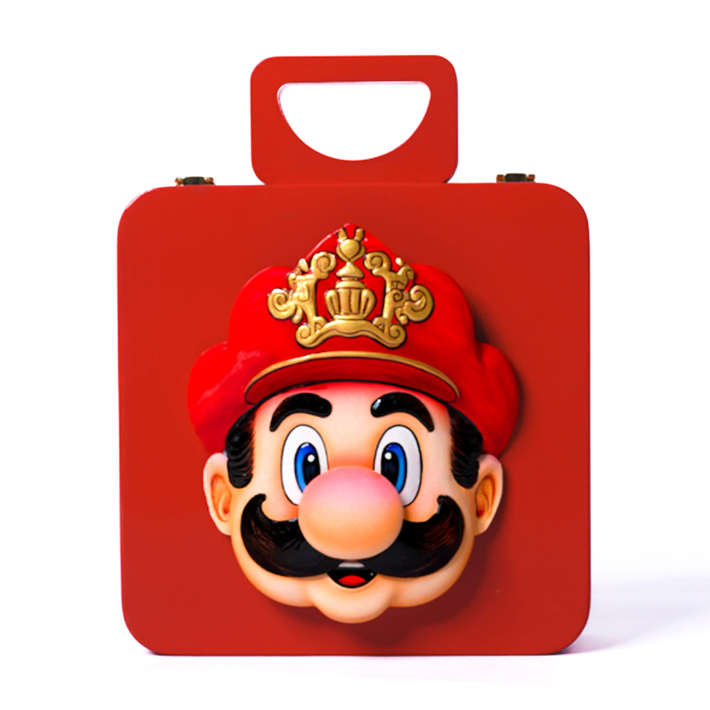 Red Pop Character Handle Bag