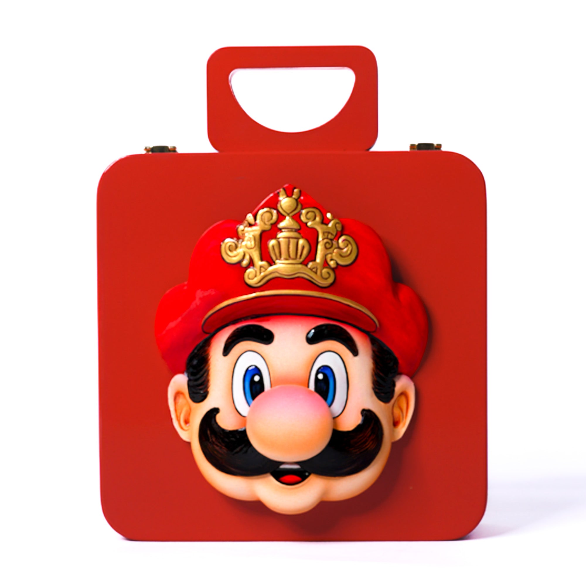 Red Pop Character Handle Bag