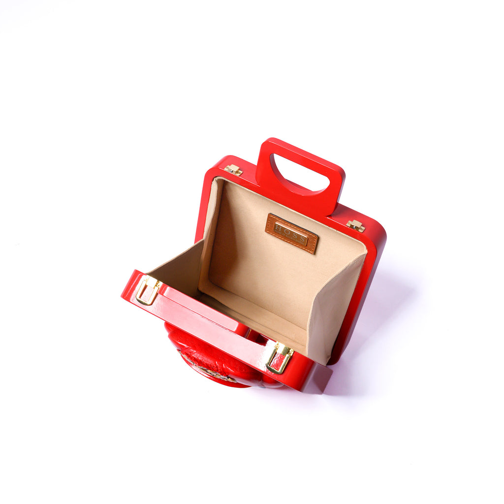 Red Pop Character Handle Bag