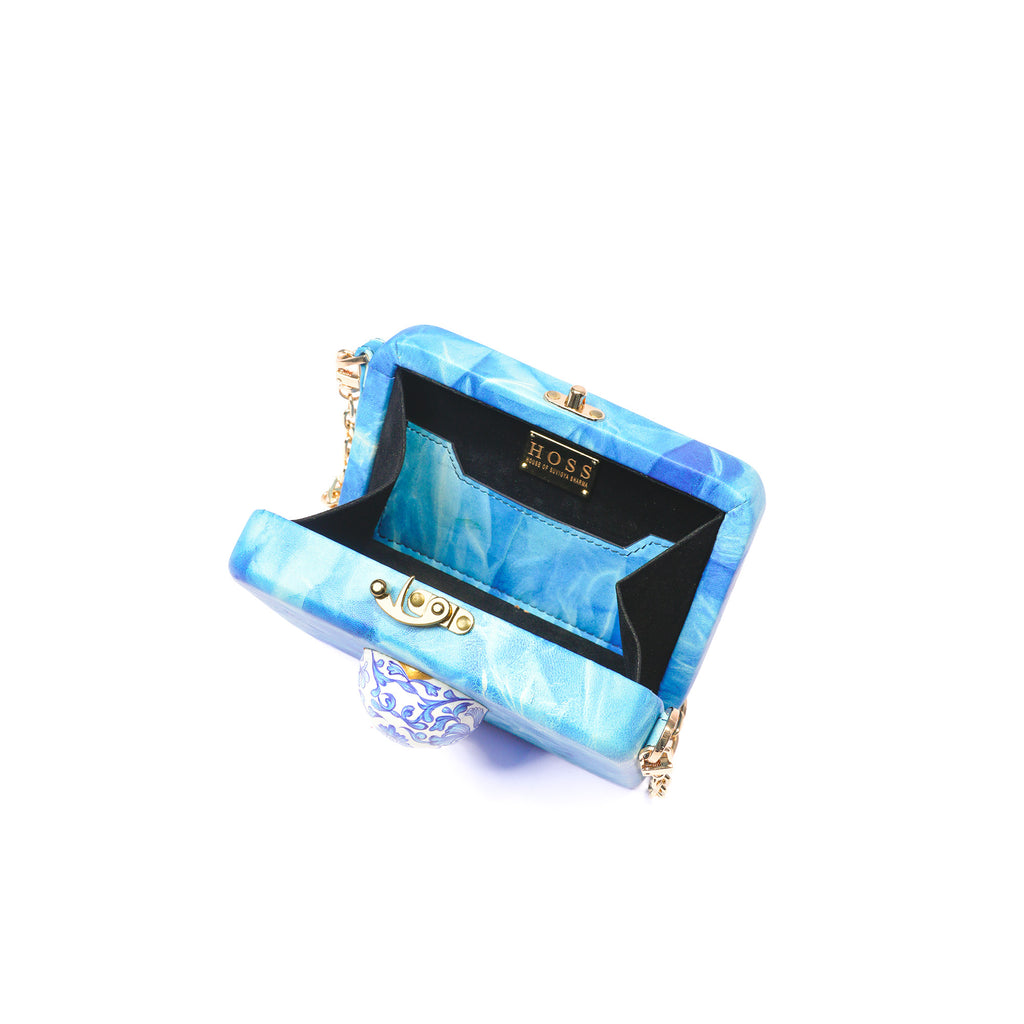 Aqua Light Bulb Sling Bag