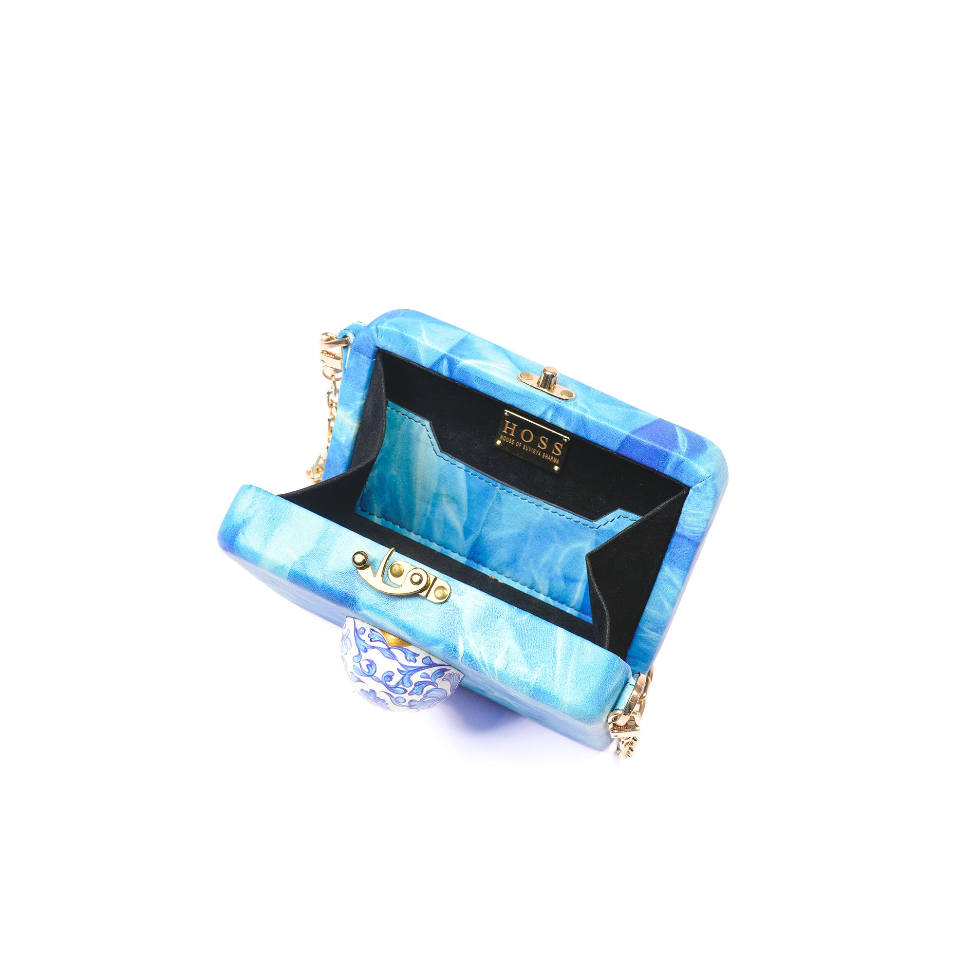 Aqua Light Bulb Sling Bag