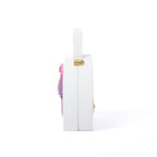 White Seahorse Handle Bag