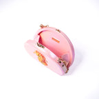 Pink Seahorse Sling Bag
